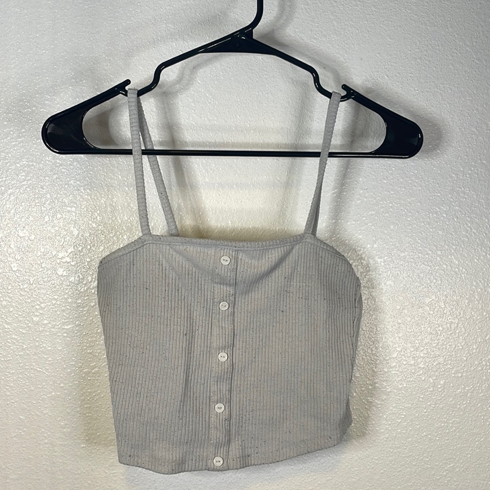 Button tank top. Was bought from Tillys.